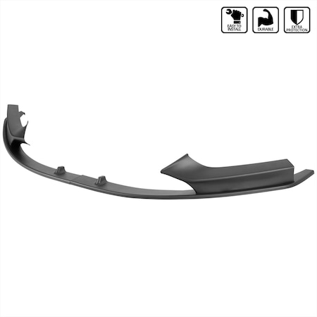 Spec-D Tuning F22 F23 M SPORT FRONT BUMPER LIP M SPORT BUMPER ONLY MATTE BLACK LPF-F2214BK-PQ